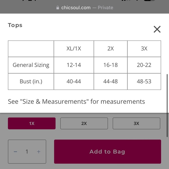 Chic Soul Jungle Path Top, Blue Size 1x - Picture 4 of 4